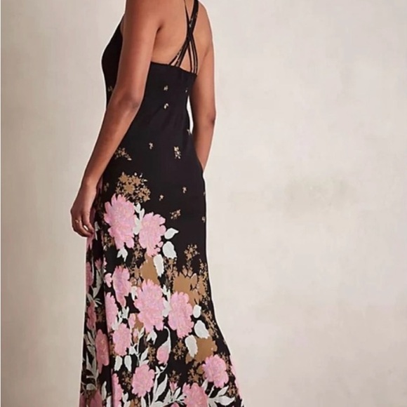 NWT FREE PEOPLE GET TO YOU PRINTED MAXI DRESS. SIZE XL - Picture 3 of 5